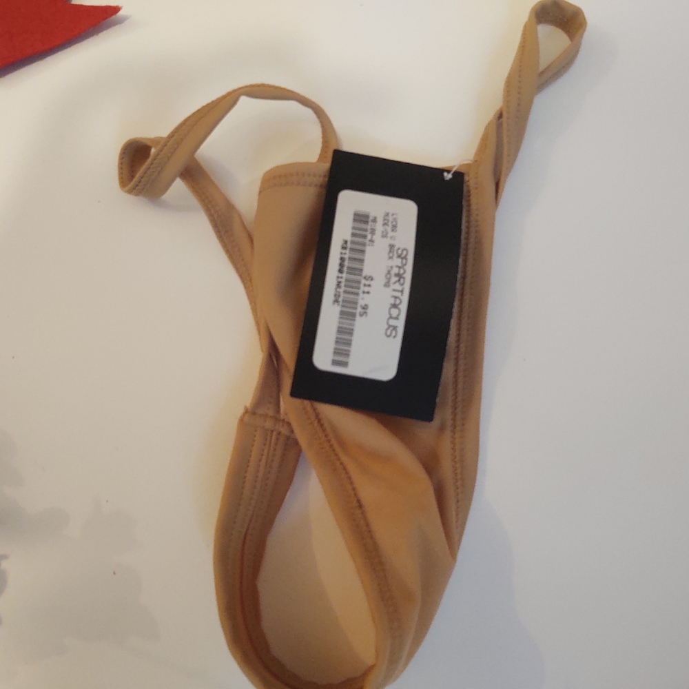 Lyrca V Back Thong
